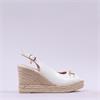 Una Healy Savage Espadrille Wedge - White